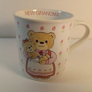 Vintage Mug New Grandma Bear Teddy Bear Coffee Mug 1980s